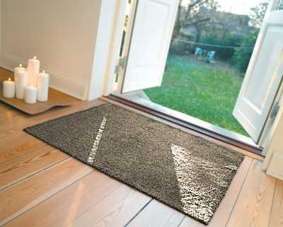 Grand tapis anti-saleté 80 x 120 cm, paillasson antidérapant pour intérieur  et